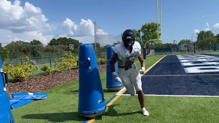 Keon Keeley - Notre Dame - Berkeley Prep